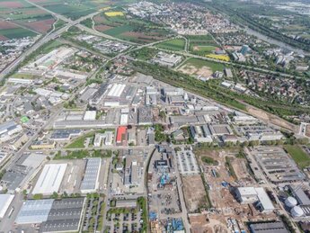 Luftansicht Industriegebiet Heidelberg-Pfaffengrund
