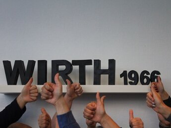 Bild mit Schriftzug Wirth
