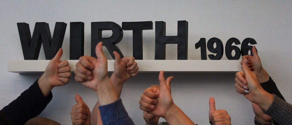 Bild mit Schriftzug Wirth