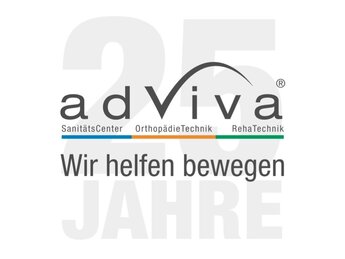 Logo 25 Jahre adViva