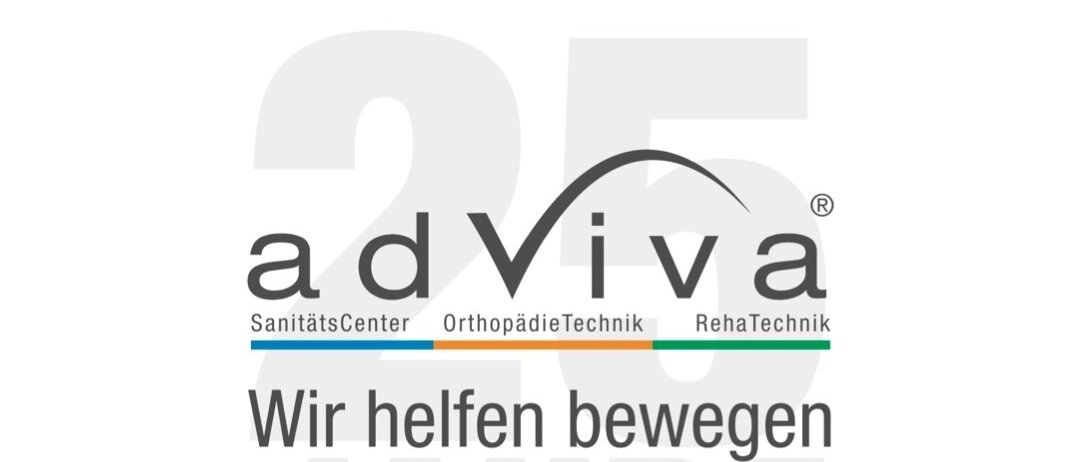 Logo 25 Jahre adViva