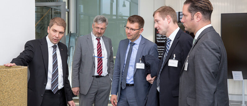 Besuch des EU Parlamentariers in Heidelberg